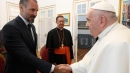 Pope Francis then held a private audience with Rahim Aga Khan, son of the leader of the Ismaili community  2023-08-04
